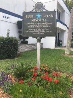 Blue Star Memorial Marquee