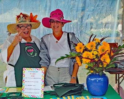 Julie and Janet at Gardenfest 2019